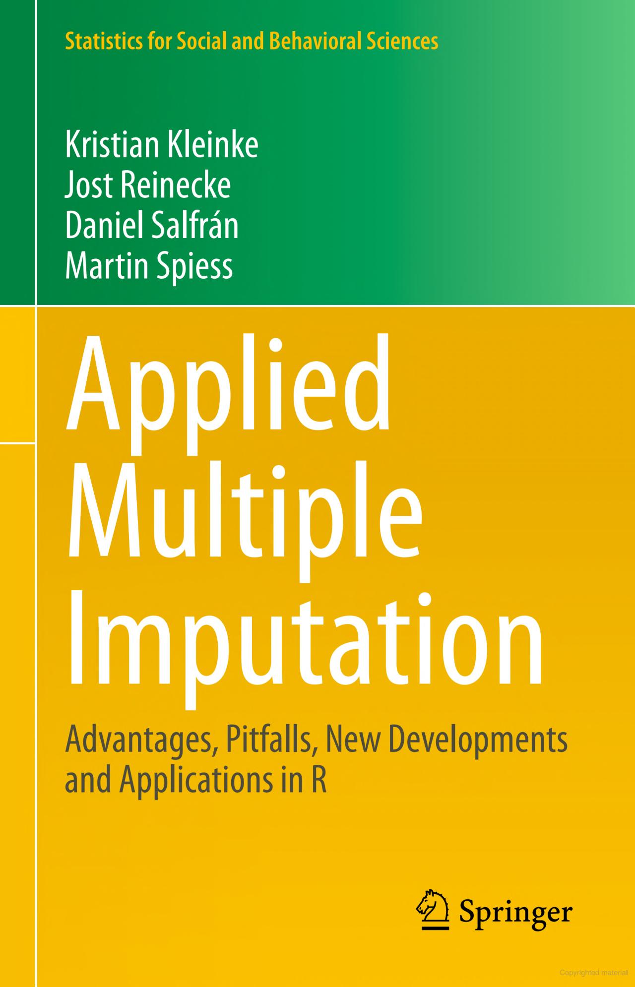 Cover: Applied Multiple Imputation